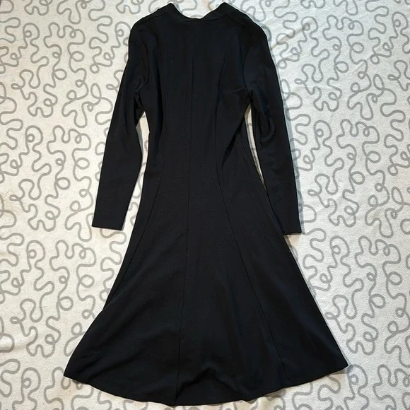 L.K.Bennett Black Aviana Midi Dress